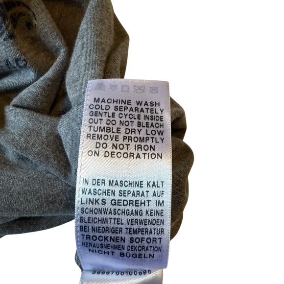 True Religion Trading Co Logo Short Sleeve T-shirt Gray Men's XL - Picture 6 of 6